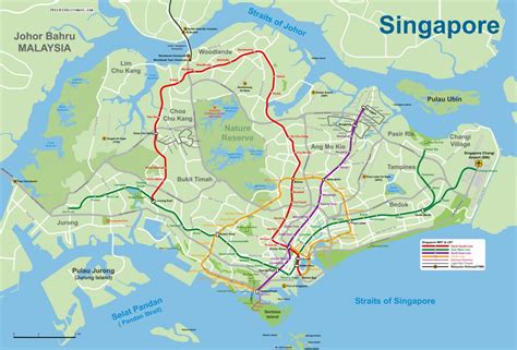 Map of Singapore Expressways – @visakanv's Singapore blog