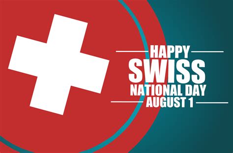 happy swiss national day vector illustration 4660740 Vector Art at Vecteezy