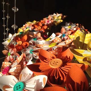 Handmade flowers bouquets from the wedding my wife made. L… | Flickr