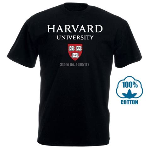 Limited Harvard University Logo T Shirt Usa Size S To 5Xl Tee Shirt T Shirts Shopping Online T ...