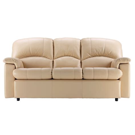 G Plan Chloe 3 Seater Leather Sofa at Smiths The Rink Harrogate