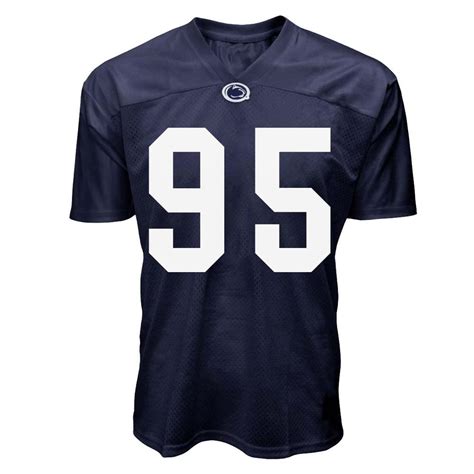 Penn State NIL Riley Thompson #95 Football Jersey | Jerseys > Player N ...