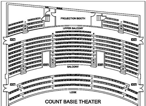 Count Basie Theatre Seating Map | Brokeasshome.com