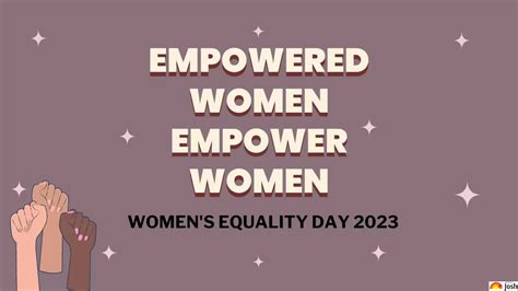 Women's Equality Day 2023: Theme, What it Means and History