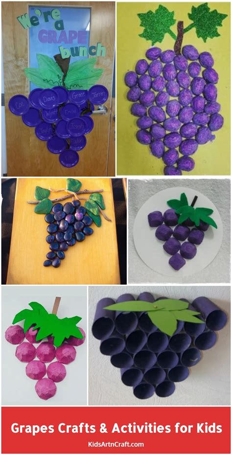 Grapes Crafts & Activities for Kids - Kids Art & Craft