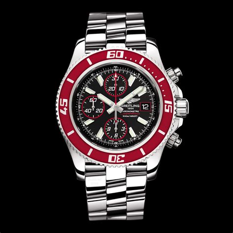 OceanicTime: BREITLING Superocean Chronograph II RED