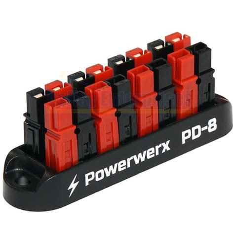 Amazon.com: 8 Position Power Distribution Block for 15/30/45A Anderson Powerpole Connectors PD-8 ...