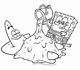 Coloring Pages Printable Spongebob sketch template