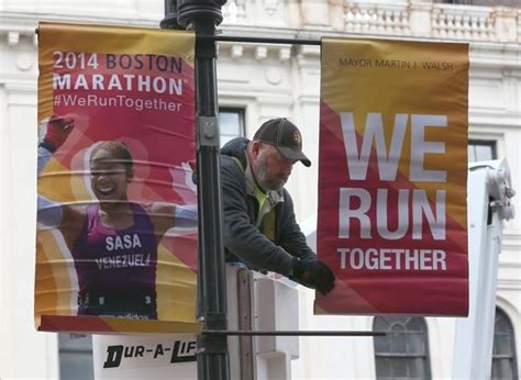 New Boston Marathon 2014 Banners | Boston strong, Marathon inspiration, Boston marathon