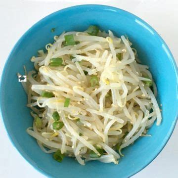 Mung Bean Sprouts Salad - HealingTomato.com