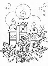 Easy Christmas Coloring Pages For Kids sketch template