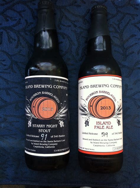 Island Brewing Company - Brews and News: Bourbon Barrel-Aged Beer Fans ...