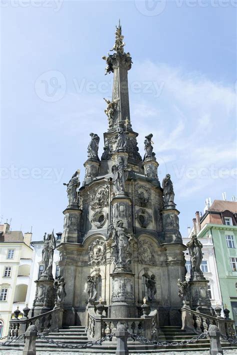 Olomouc Town Medieval Holy Trinity Column 21133011 Stock Photo at Vecteezy