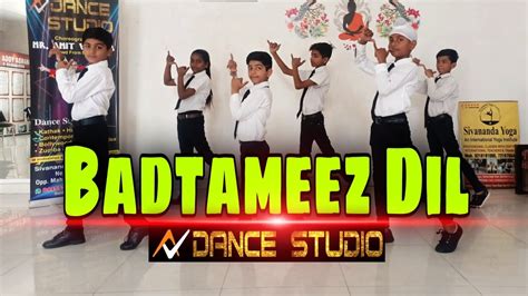 Badtameez Dil Kids Dance Choreography Amit Vaishya AVDS Ranbir Kapoor Deepika Padukone - YouTube