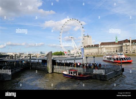 Westminster Pier with Tourist Sightseeing riverboat, London, England, Uk Stock Photo - Alamy