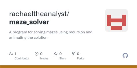 GitHub - rachaeltheanalyst/maze_solver: A program for solving mazes ...