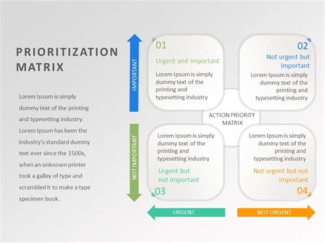 Priority Matrix 02 PowerPoint Template