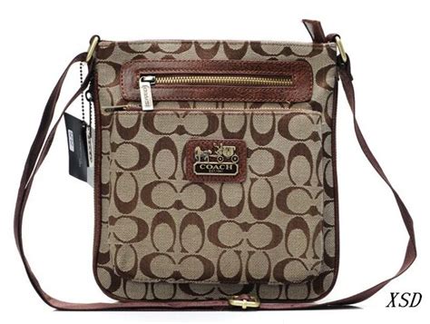 Coach Bleecker Monogram Small Khaki Crossbody Bags DQE [coach20210211] - $57.69 : Coach Outlet ...