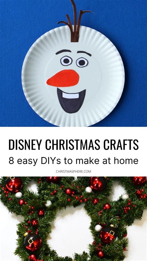 Disney Christmas Crafts | Decor, Tree Decorations and Christmas Cards