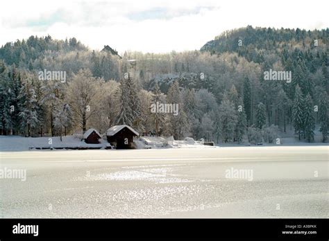 winter alpine landscape Stock Photo - Alamy