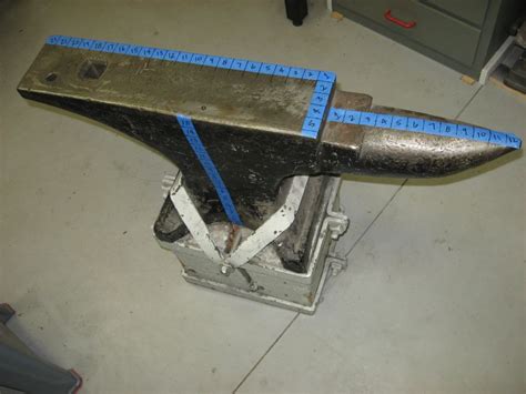 Anvil Identification and Weight Information Help Needed