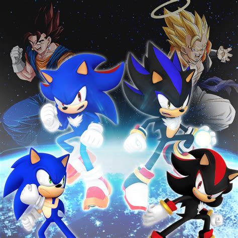 Goku And Vegeta Vs Sonic And Shadow Scene Creator