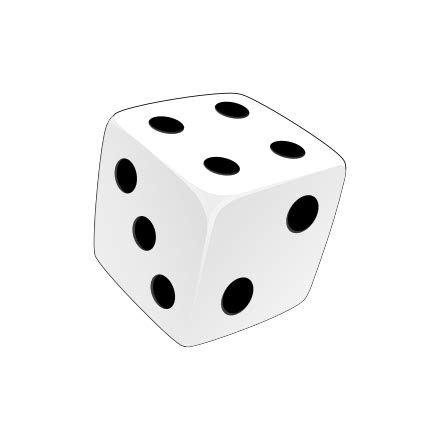 Six Sided Dice Clip Art Image - ClipSafari