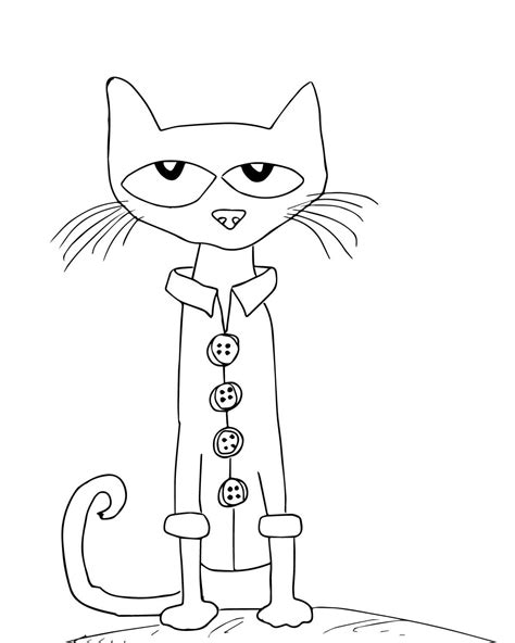 Pete the Cat coloring pages. Free coloring pages | WONDER DAY — Coloring pages for children and ...