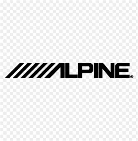 Alpine Electronics Logo Vector Download Free | TOPpng