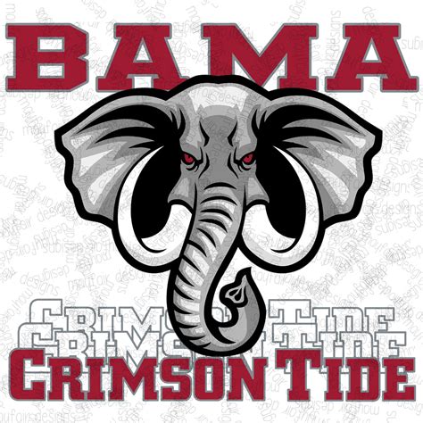 Bama Football Design - Etsy