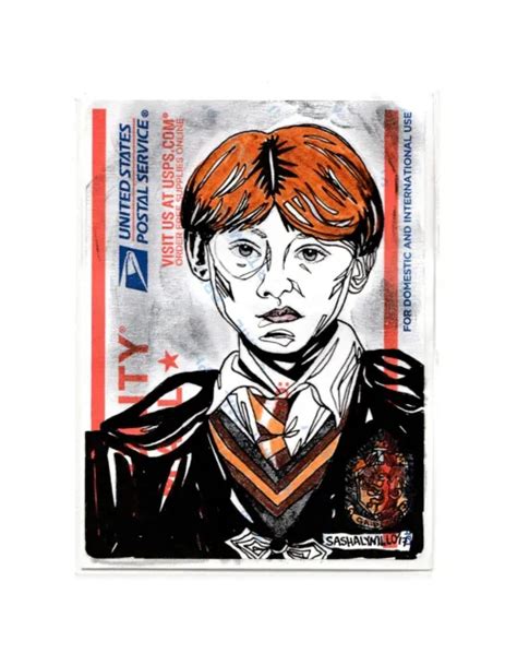 HARRY POTTER PORTRAIT Movie Street Art Graffiti Sticker Drawing Priority Mail $25.00 - PicClick