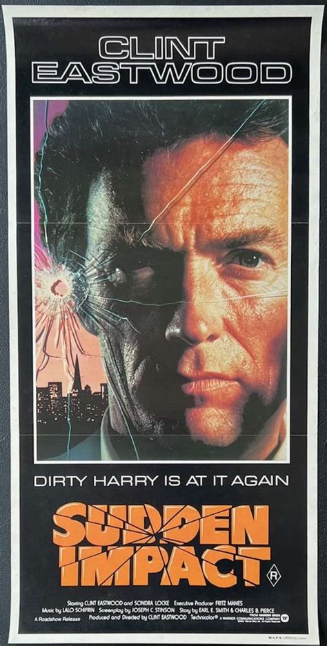 All About Movies - Sudden Impact Poster Original Daybill 1983 Clint ...