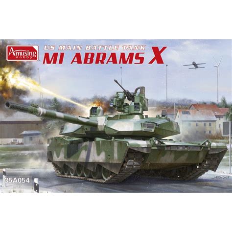 Amusing Hobby 35A054 1:35 M1 Abrams X Tank Model Military Kit