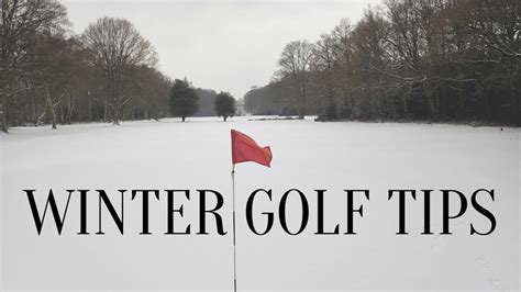 Tips For Winter Golf - American Classic