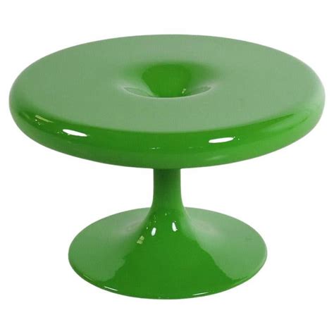 Mid-Century Modern Fiberglass Glass Coffee Table Eero Aarnio Attributed ...