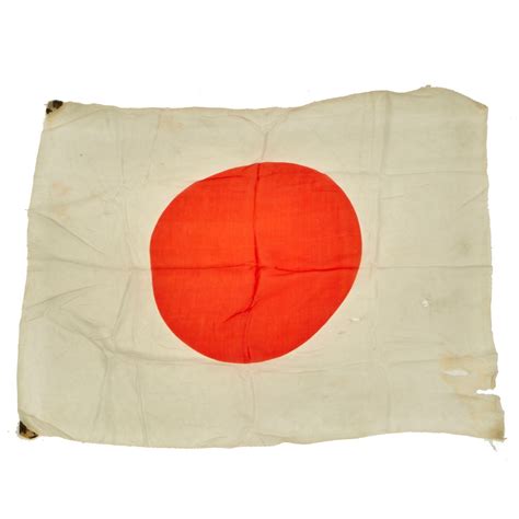 Original WWII Imperial Japanese Navy Flag Set: Hinomaru National Flag ...