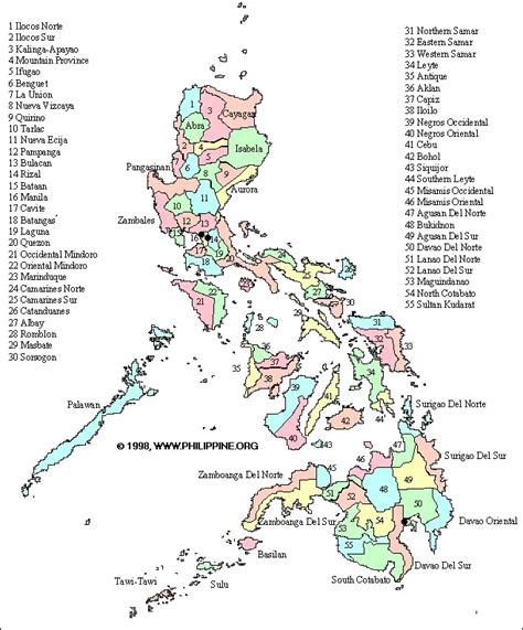 Philippines Districts Map - MapSof.net