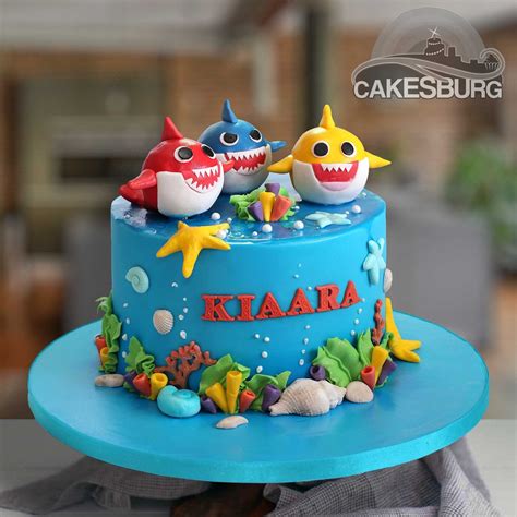 Edible Fondant Baby Shark Cake Toppers - Etsy