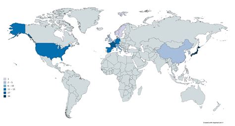 Michelin Star Restaurants Map – Verjaardag Vrouw 2020