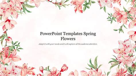 Free - Free PowerPoint Templates Spring Flowers and Google Slides | Powerpoint templates ...