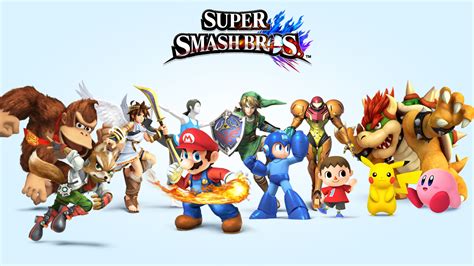 Super Smash Bros 4 Characters Wallpaper [HD] (Volume 1) : smashbros