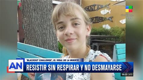 "Blackout challenge": el reto viral que le causó la muerte a una niña - YouTube