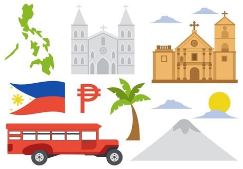 Free Philippines Icons Vector | Philippines, Graphic tshirt design, Icon set vector