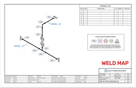 WHAT IS WELD MAPPING? — QUALITY INSPECTION FORMS