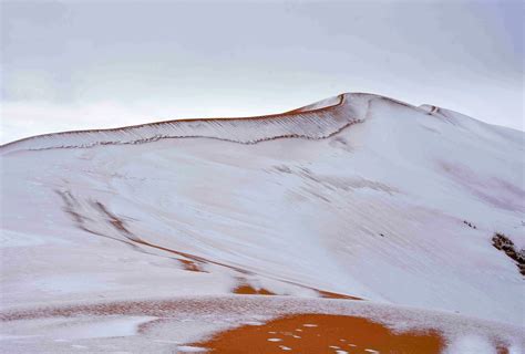 Sahara Desert Snow 2018 : Snow Falls In Sahara Desert For Third Time In ...