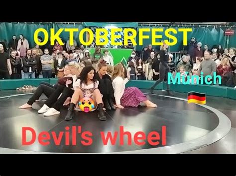 Devil's wheel (Teufelsrad) Oktoberfest Munich 2022 - YouTube