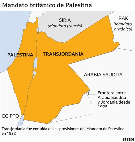 Conflicto israelí-palestino: 6 mapas que muestran cómo ha cambiado el ...