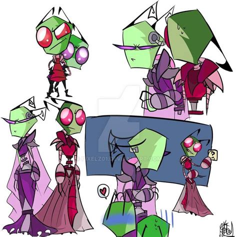 tallest AU by pixelz01 on DeviantArt | Invader zim, Invader zim characters, Artist