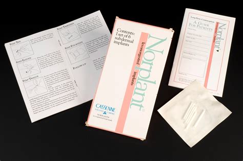 Packet of Norplant Contraceptive Implants, Middlesex, Englan | Wellcome Collection