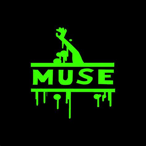 Logo Muse Rock Band Digital Art by Meade Esselin | Pixels